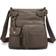 Scarleton Ultra Soft Multi Pocket Crossbody Handbag - Khaki Brown