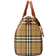 Burberry Check Medium Bowling Bag - Archive Beige/Briar Brown