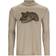 Simms Men's Tech Artist Series Hoodie Stone/Brown Trout