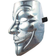 V For Vendetta Silver Mask