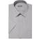 Van Heusen Men's Short Sleeve Dress Shirt - Grey