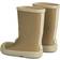 Wheat Muddy Rubber Boots Solid - Frog