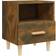 vidaXL smoke colored Bedside Table 35x40cm