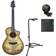 Breedlove Eco Collection Pursuit Exotic S Concert Sweetgrass guitare électro-acoustique folk