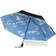 Totes autoopen black & blue pattern umbrella