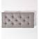 Homescapes 2 Seater Booster Coussin de chaise Gris (100x48cm)