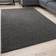 THE RUGS Myshaggy Collection Solid Dark Grey cm