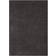 THE RUGS Myshaggy Collection Solid Dark Grey cm