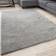 THE RUGS Shaggy Soft Grey 60x110cm