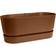 Elho Greenville 60cm Terrace Trough Wheels Ginger