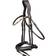 Waldhausen Combined Riding Bridle And Noseband X-Line Goldheart - Marron
