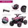 Homcom 12V Quad Bike Kids Ride on Car Pink