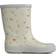 Wheat Muddy Rubber Boots Print - Summer Field