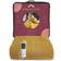 Dreamland Luxurious Mustard Velvet Snuggle Up Warming Throw Filt Blå, Gul