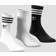 Adidas Mid Cut Crew Socks 3-Pack - White/Medium Grey Heather/Black