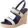 Tommy Hilfiger Klassische Slipper blau Sandale