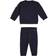 Moncler Logo-Print Tracksuit Set - Navy Blue