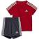 adidas Baby Set - Vivid Red/White/Shadow Navy