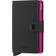 Secrid Miniwallet - Matte Black/Fuchsia