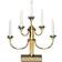 Konstsmide Candlestick Brass Adventslysestage 31cm