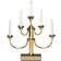 Konstsmide Candlestick Brass Adventsstake 31cm