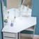 Kosy Koala Corner White Make Up Dressing Table 53x111cm