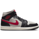 NIKE Air Jordan 1 Mid W - Black/College Grey/Sail/Gym Red