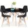 Best Choice Products Compact Mid-Century Dining Set 35.5" 5