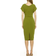 Alexia Admor Naomi V Neck Dress - Sage
