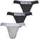 Diesel Lot De Trois Jockstraps Avec Logo Sur Le Devant - Polychrome