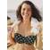 Panache Anya Riva Spot Twist Bandeau Bikini Top, Navy/Vanilla