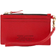 Marc Jacobs The Leather Top Zip Wristlet Wallet - True Red