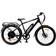 GoPowerBike GoEagle Electric Bike, Black Unisex