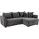 Poco Functional Grey Sofa 236cm 4-Sitzer