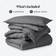 Bare Home Premium 1800 Series Bedspread Grey