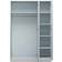 Fwstyle Gloss Modern Wardrobe 120x180cm