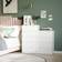 Homcom 4 Drawers White Chest of Drawer 55x80cm