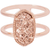 Kendra Scott Elyse Ring - Rose Gold Drusy