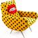 Seletti Toiletpaper Yellow Armchair 86cm