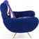 Seletti Lipsticks Blue Armchair 86cm