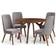 Julian Bowen Huxley Dining Set 120cm 5pcs