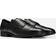 HUGO BOSS Men's Orange Colby Mens Leather Derby Shoes with Brogue Details Black/Black 001