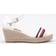 Tommy Hilfiger Espadrille mit mittelhohem Keilabsatz ECRU