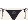 Karl Lagerfeld Rue St-guillaume String Bikini Bottoms, Woman, Black