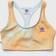 adidas Top Allover Print HL6596 Orange Slim Fit