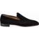 Christian Louboutin Dandelion velvet loafers black