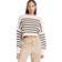 Free People Stripe Easy Crop Pullover