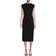 Calvin Klein Women's Ponte Formal Fitted Dress, Black