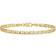 Primal Gold Concave Anchor Chain Bracelet - Gold