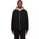Burberry Check Hood Cotton Zip Hoodie - Black